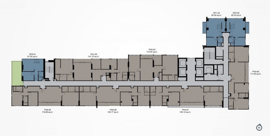 The Whizdom Avenue Ratchada â Ladprao Analysis - Floor Planfloor26-007
